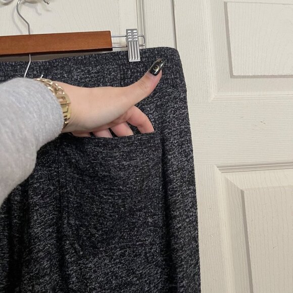 Democracy Womens Gray Pull On Stretch Zip Ankle DRing Waisted Jogger Pants Large - Picture 6 of 10